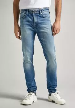 Джинсы приталенного кроя Pepe Jeans, цвет denim