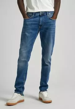 Джинсы приталенного кроя Pepe Jeans, цвет denim