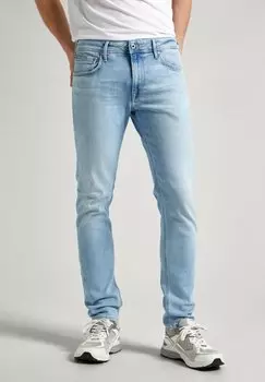 Джинсы приталенного кроя Pepe Jeans, цвет denim