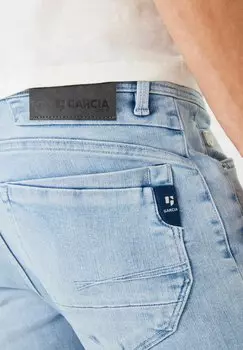 Джинсы приталенного кроя Rocko Garcia, отбеленные