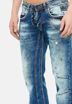 Джинсы приталенного кроя Rusty Neal, цвет blau