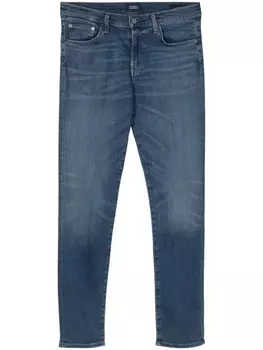 Джинсы приталенного кроя с низкой посадкой Citizens of Humanity, синий