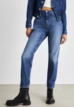 Джинсы приталенного кроя, средний деним IZZIE HGH SL ANK FLAG AH6037 Tommy Jeans