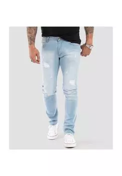 Джинсы приталенного кроя светло-синие Rock Creek, голубой