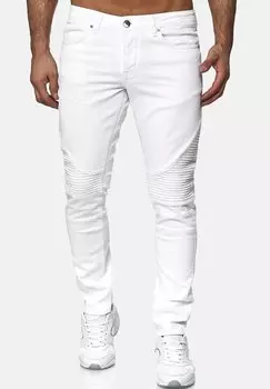 Джинсы приталенного кроя Tazzio, цвет weiss
