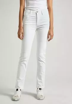Джинсы приталенного кроя TESSA Pepe Jeans, цвет white