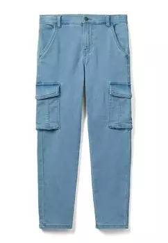 Джинсы приталенного кроя WITH POCKETS United Colors of Benetton, цвет blue