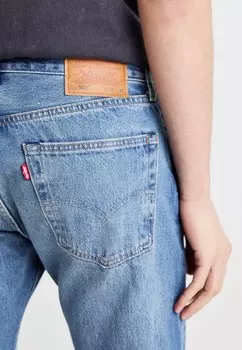 Джинсы прямого кроя 501® ORIGINAL FIT WORN IN Levi's®, синий деним
