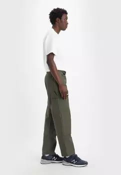 Джинсы прямого кроя 565 Loose Straight Double Knee Levi's, оливковый