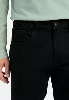 Джинсы прямого кроя 5-POCKET MIT FUTTER camel active, черный