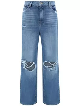 Джинсы прямого кроя 7 For All Mankind, синий