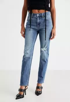 Джинсы прямого кроя 90S SELBY GAP, синий деним