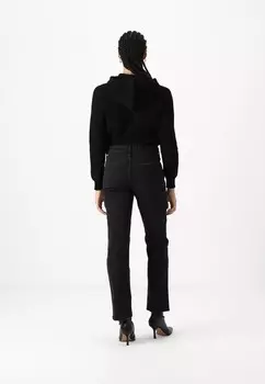 Джинсы прямого кроя Abercrombie & Fitch, черный