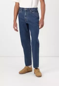 Джинсы прямого кроя Abercrombie & Fitch, цвет Dark Blue Denim