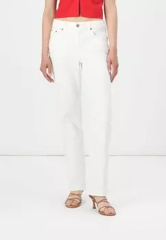 Джинсы прямого кроя Abercrombie & Fitch, цвет White Denim