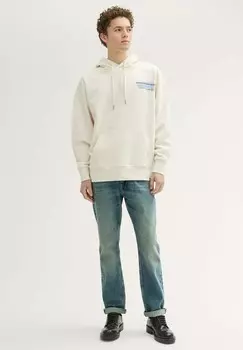 Джинсы прямого кроя AEDAN TOM TAILOR DENIM, синий деним