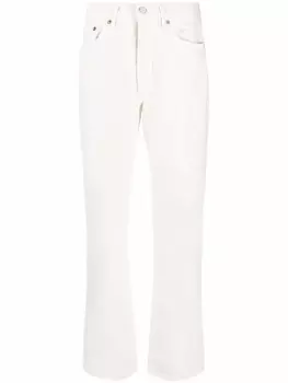 Джинсы прямого кроя AGOLDE, белый