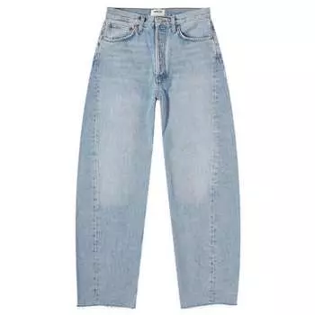 Джинсы прямого кроя Agolde Luna Pieced Jeans, цвет Void