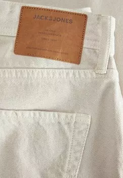 Джинсы прямого кроя Alex Original Jack & Jones, бежевый