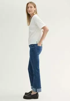 Джинсы прямого кроя ALEXA TOM TAILOR, темно-синий деним