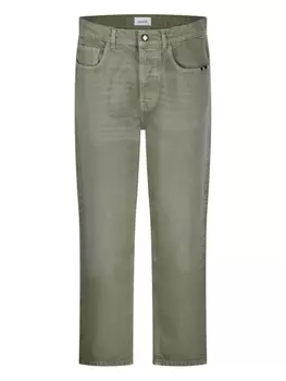 Джинсы прямого кроя AMISH, зеленый