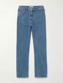 Джинсы прямого кроя AMOMENTO, синий