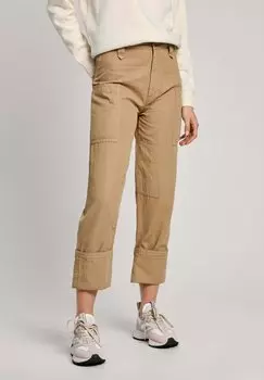 Джинсы прямого кроя ANAIS Pepe Jeans, бежевый