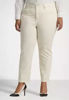 Джинсы прямого кроя ANKLE Lauren Ralph Lauren Woman, крем