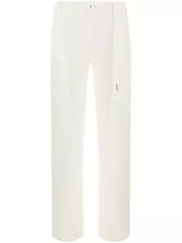 Джинсы прямого кроя Ann Demeulemeester, белый