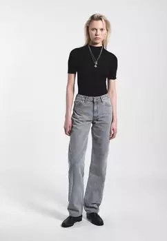 Джинсы прямого кроя ARCH Dr.Denim, цвет Tar Ash Grey