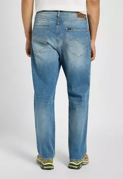 Джинсы прямого кроя ASHER Lee, синий деним