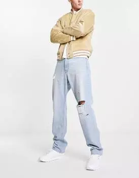 Джинсы прямого кроя ASOS DESIGN Cone Mill Denim