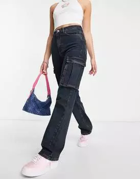 Джинсы прямого кроя ASYOU грязного цвета