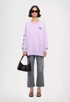 Джинсы прямого кроя AUSTIN CROP POPPY 3x1, серый деним