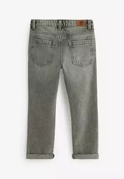 Джинсы прямого кроя AUTHENTIC- REGULAR FIT Next, серый