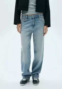 Джинсы прямого кроя BENIS Mango, светло-голубой