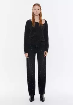 Джинсы прямого кроя Bimba Y Lola, черный