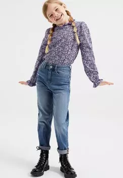 Джинсы прямого кроя BLUE RIDGE WE Fashion, цвет blue