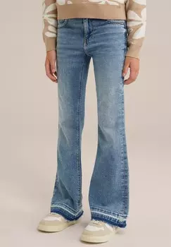 Джинсы прямого кроя BLUE RIDGE WE Fashion, светло-голубой