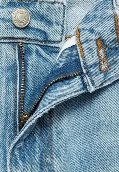 Джинсы прямого кроя BOBL Mango, синий