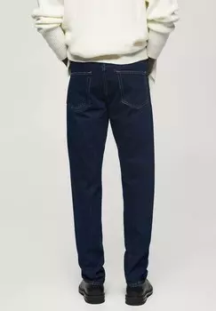 Джинсы прямого кроя BOBL Mango, синий