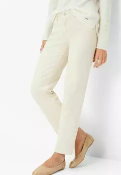 Джинсы прямого кроя BRAX, бежевый