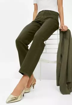 Джинсы прямого кроя BRAX, хаки