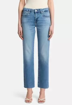 Джинсы прямого кроя CALIE STRAIGHT ANKLE 7 for all mankind, цвет Mid Blue