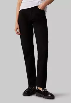 Джинсы прямого кроя Calvin Klein Jeans, черный