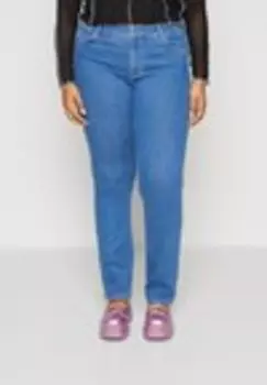 Джинсы прямого кроя CARALICIA Only Carmakoma, синий