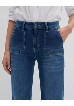 Джинсы прямого кроя CARIE UTILITY someday., темно-синий деним