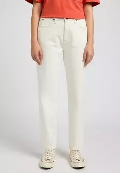 Джинсы прямого кроя CAROL Lee, молоко