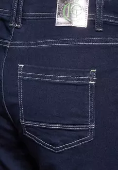 Джинсы прямого кроя Cecil, темно-синий деним