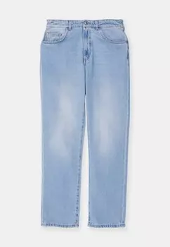 Джинсы прямого кроя CHOKER TROUSERS GCDS, синий деним